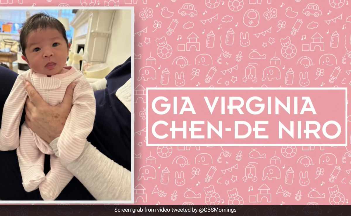 Robert De Niro Reveals Newborn Baby's Name, Shares Photo