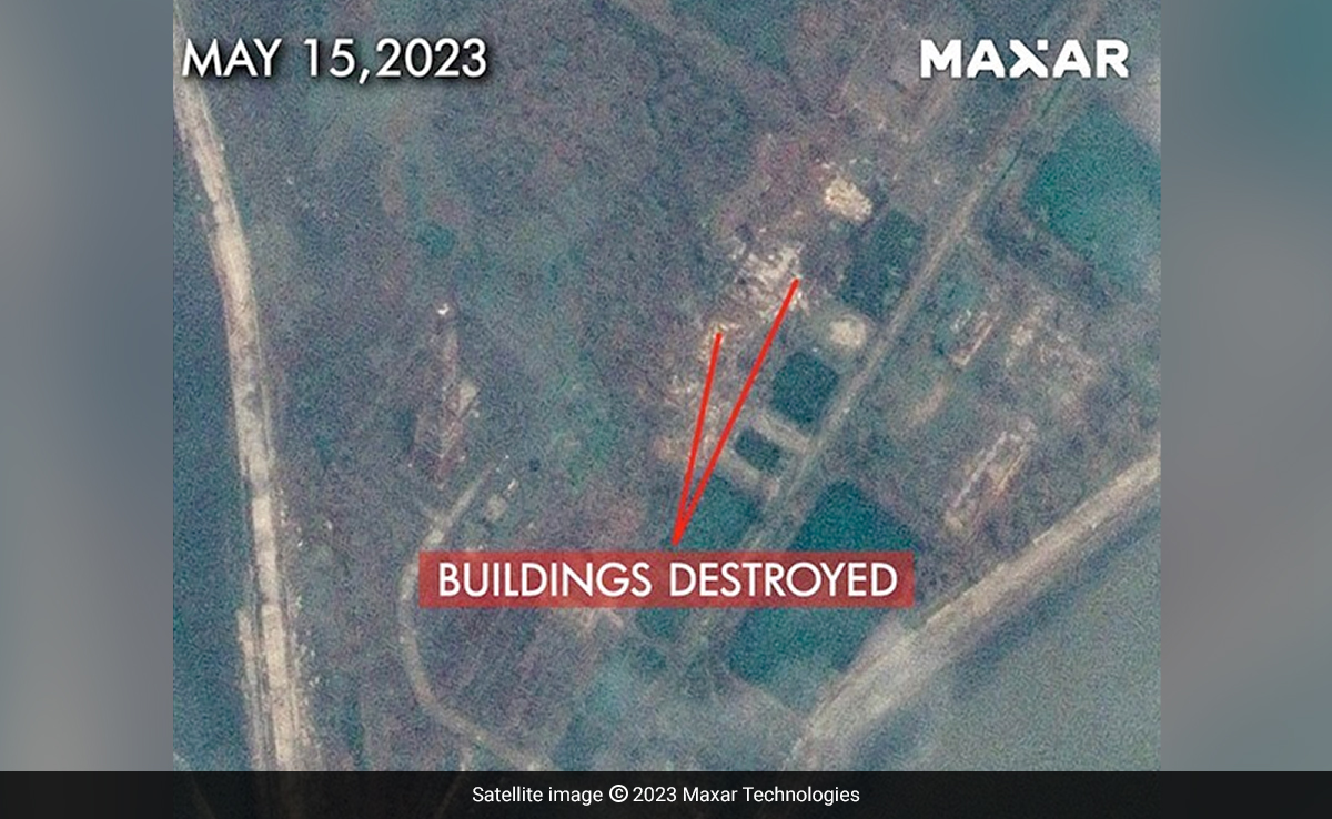 Satellite Images Show Scale Of Damage In Myanmar In Wake Of Cyclone Mocha