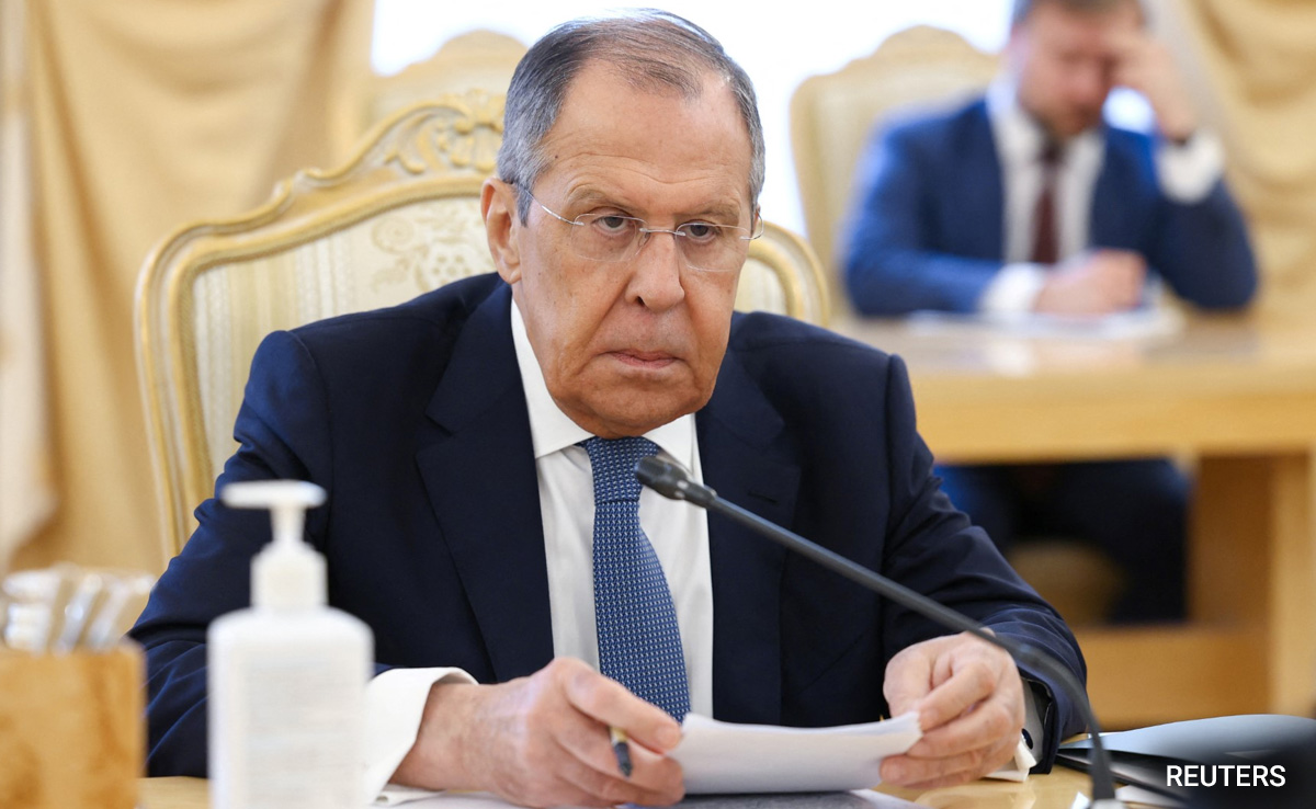 At G20 Meet, Russia's Lavrov Says "Crisis In Ukraine Provoked By West"