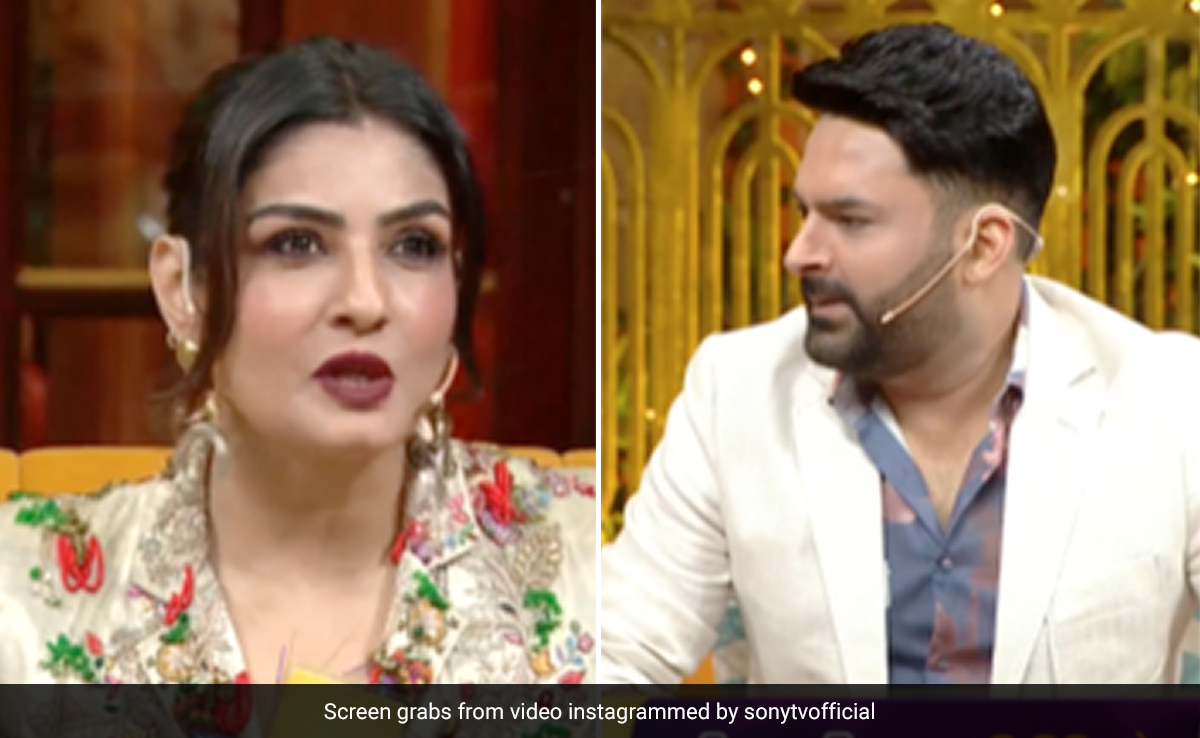 कपिल शर्मा ने रवीना टंडन पर कसा तंज, 'मस्त मस्त गर्ल' ने मारा ऐसा ताना की शर्म से लाल हो गए कॉमेडियन