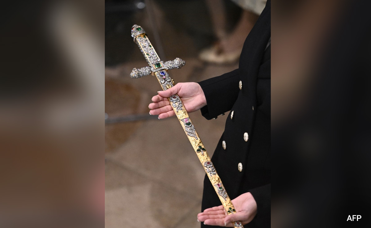 100 Coins With King Charles' Face Swapped For Sword In This Coronation Ritual