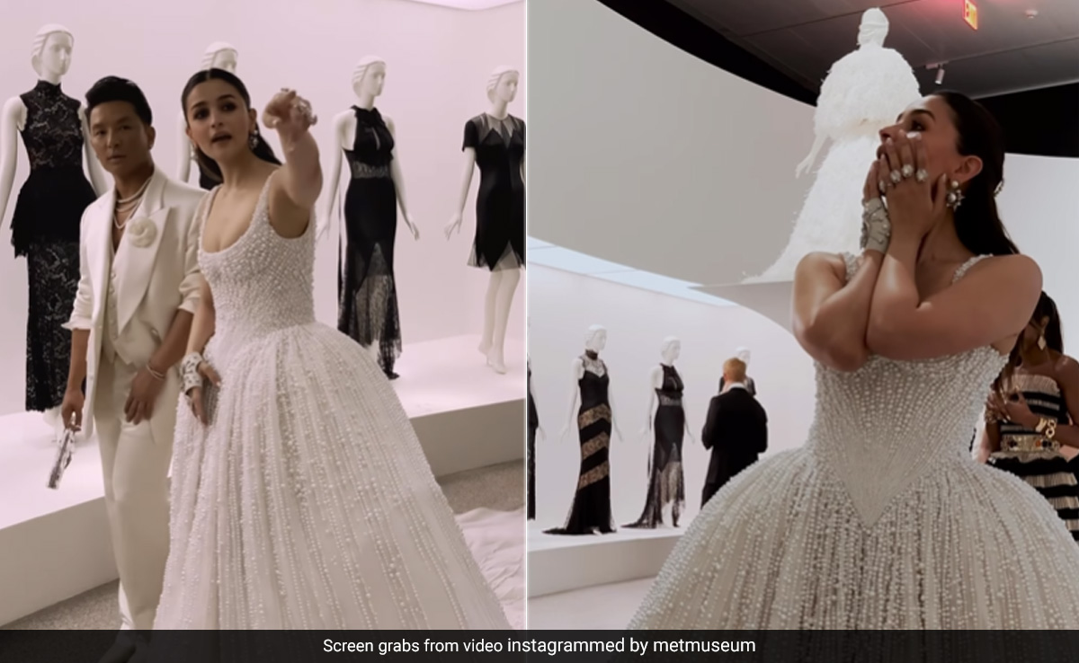Inside Alia Bhatt's Tour Of The Metropolitan Museum In New York
