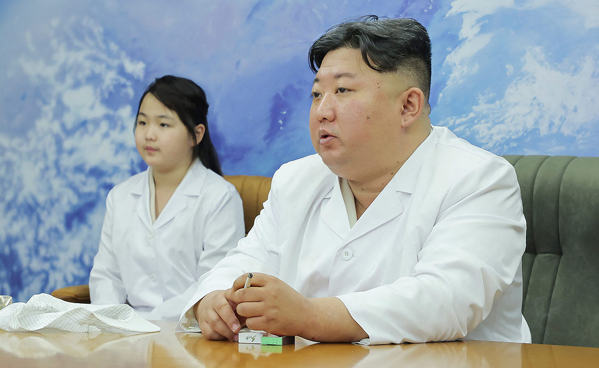 Pics: Kim Jong Un's Daughter Accompanies Him For Spy Satellite Inspection