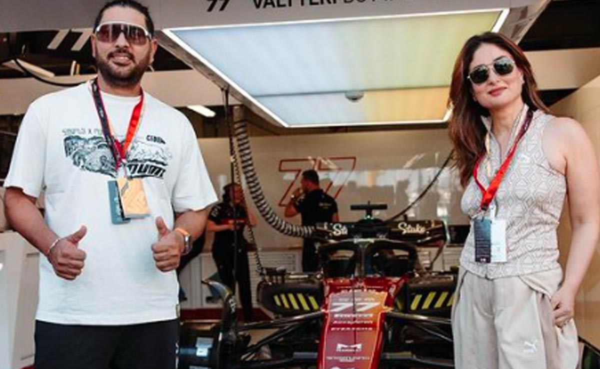 <i>Jab</i> Kareena Kapoor Met Yuvraj Singh In Monaco. Pics Inside