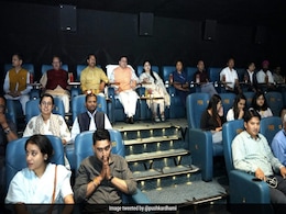Uttarakhand Chief Minister Watches 'The Kerala Story' With Wife, Cabinet Colleagues Uttarakhand Chief Minister Watches 'The Kerala Story' With Wife, Cabinet Colleagues