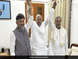 Siddaramaiah To Be Chief Minister, DK Shivakumar Makes "Sacrifice" Siddaramaiah To Be Chief Minister, DK Shivakumar Makes "Sacrifice"