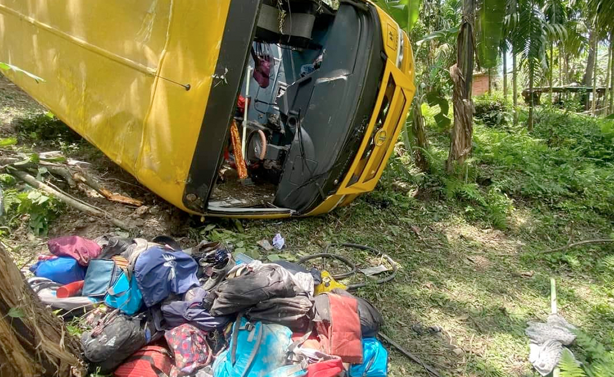 2 Killed, 20 Students Injured After School Bus Hits Truck In Rajasthan