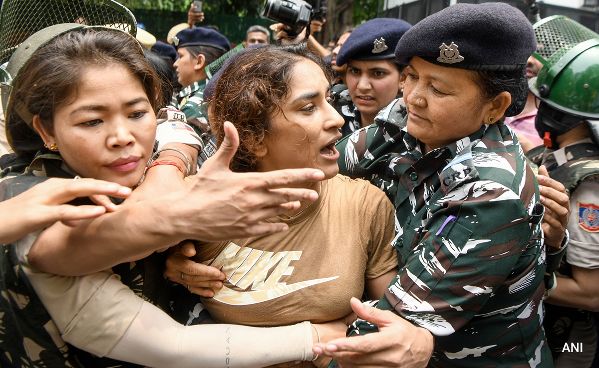 Amid Wrestlers' Protests, World Sport Body Has A Request And A Warning