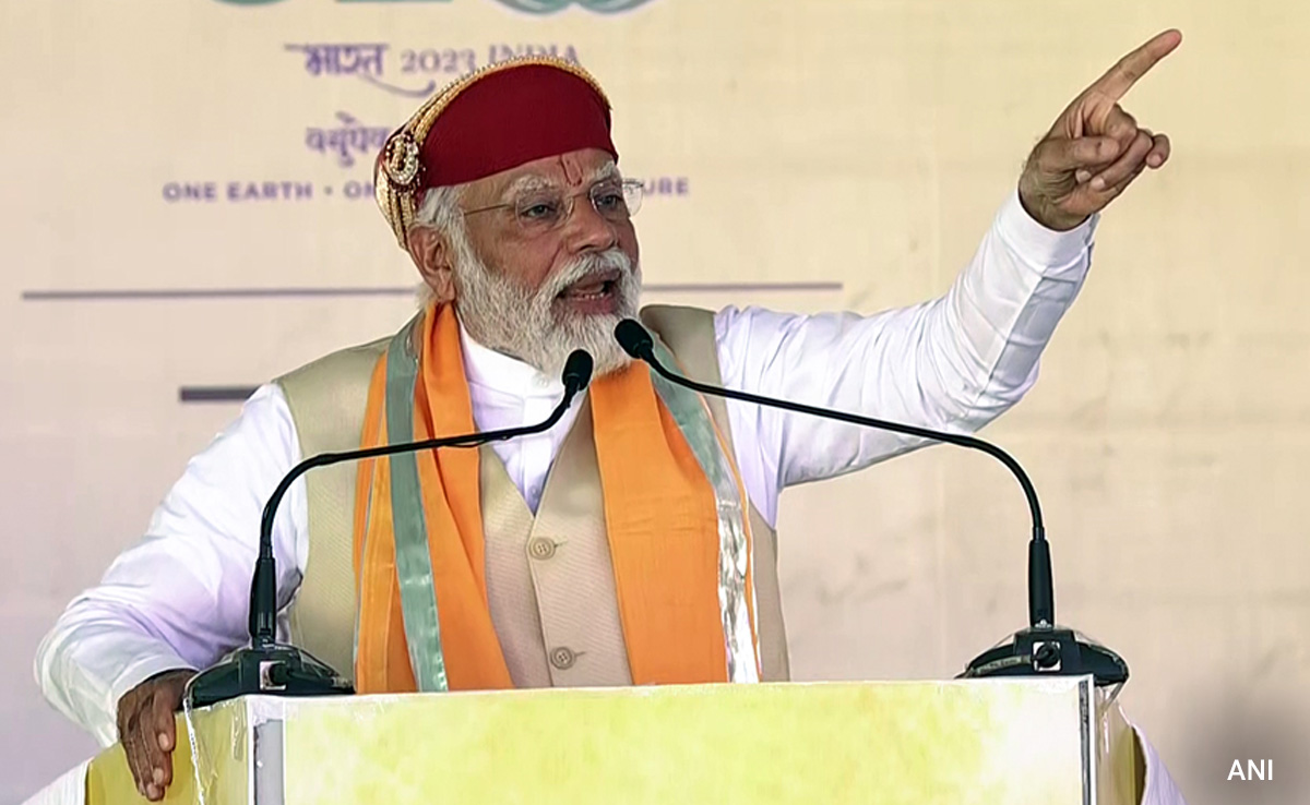 PM Modi's "Soft Stand Against Terrorists" Jibe At Congress In Rajasthan