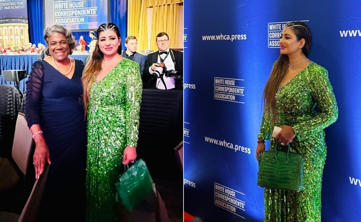 Industrialist Sudha Reddy Makes A Power Packed Appearance At White House Correspondents Dinner