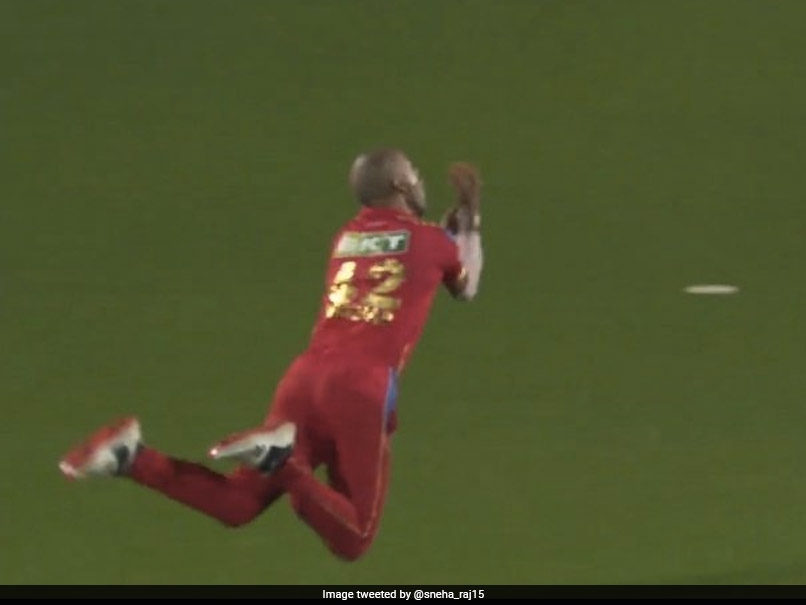 VIDEO: 37 साल में गब्बर की ऐसी फुर्ती, हवा में छलांग लगाकर Shikhar Dhawan ने ऐसे लपका David Warner का कैच