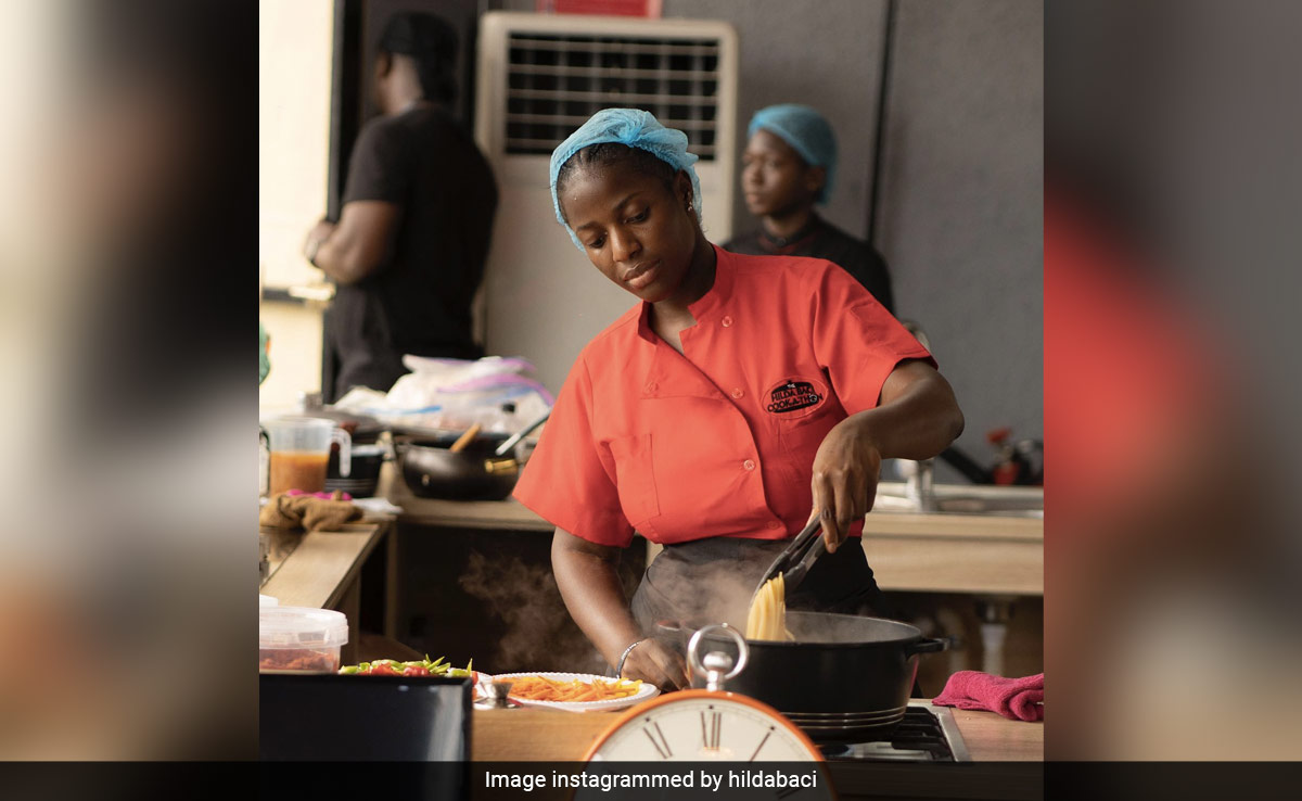 In Attempt To Break Guinness Record, Nigerian Chef Cooks For More Than 90 Hours