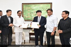 $500 Million, 25,000 Jobs: Telangana, iPhone Maker Seal Pact For New Plant $500 Million, 25,000 Jobs: Telangana, iPhone Maker Seal Pact For New Plant