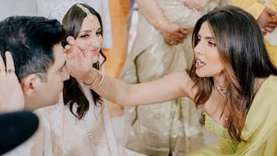 priyanka chopra engagement dress Here's All About Priyanka Chopra's Wedding Dress