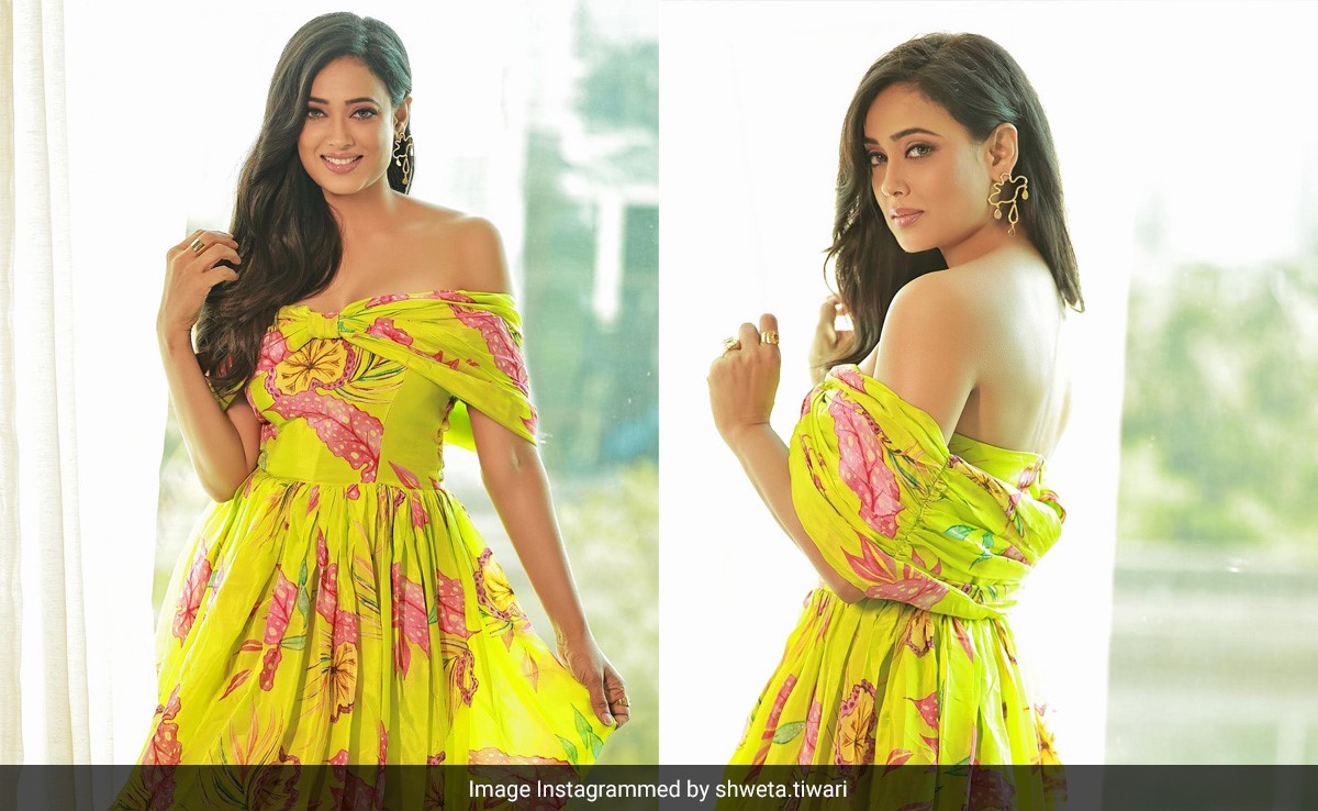 Shweta Tiwari's Floral Dress Makes Summer Days Look So Inviting