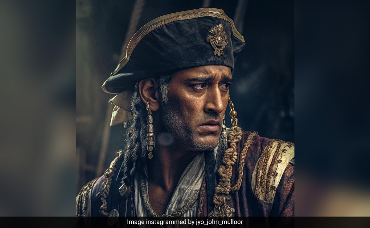 "Captain Dhoni Sparrow": AI-Generated Pic Of Ex-India Star Goes Viral
