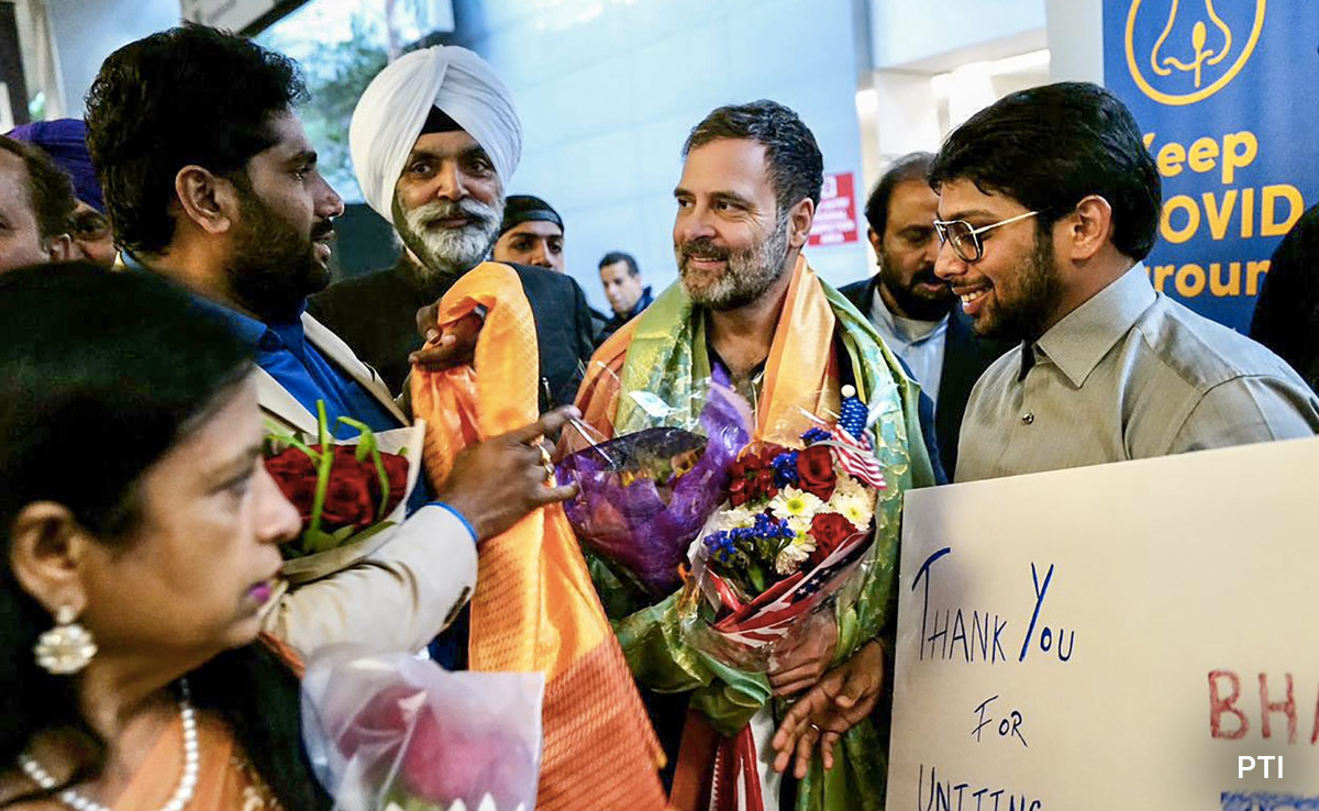 "I Am A Common Man," Says Rahul Gandhi As He Arrives In US' San Francisco