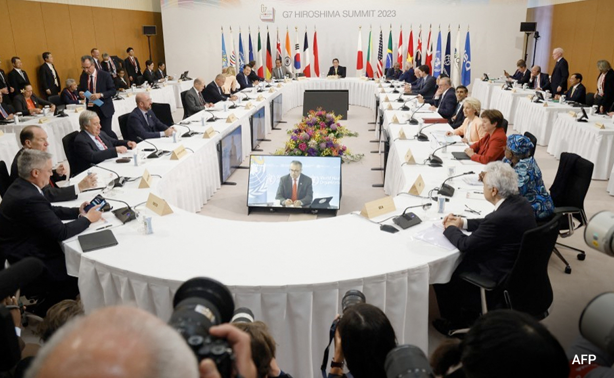 G7 Wants "Stable" Relations With China, Warns On "Militarisation"