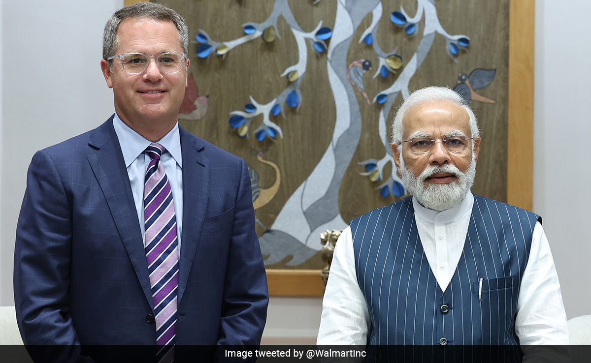 Walmart CEO Meets PM Modi In Delhi. What They Discussed