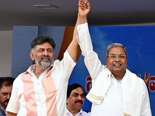 Siddaramaiah Takes Oath As Karnataka Chief Minister, DK Shivakumar As His Deputy