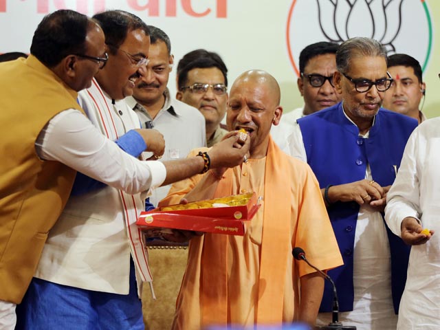 BJP Sweeps Municipal Polls In Uttar Pradesh, Wins All 17 Mayoral Seats