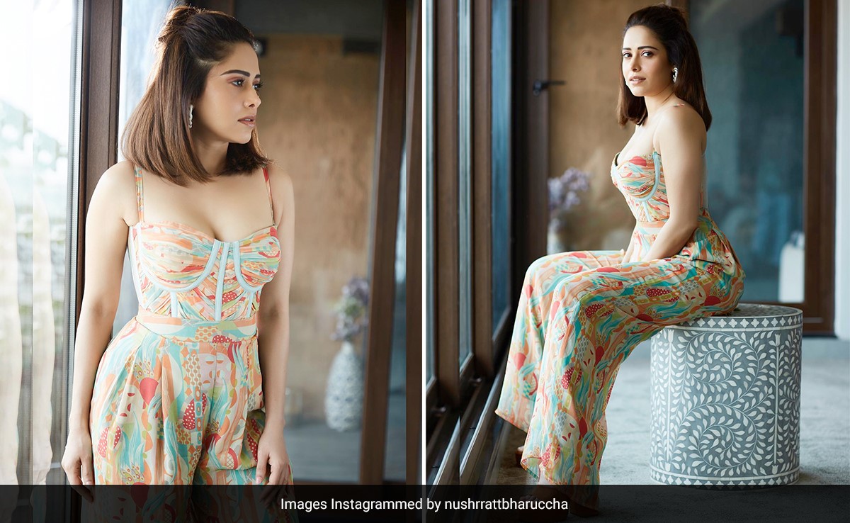 Summer Days Called And Nushrratt Bharuccha In A Vibrant Jumpsuit Answered