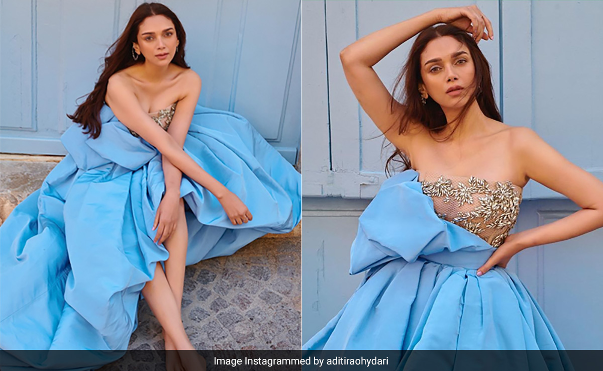 Aditi Rao Hydari's Oscar De La Renta Gown Lends Summer Day Sophistication To Cannes 2023