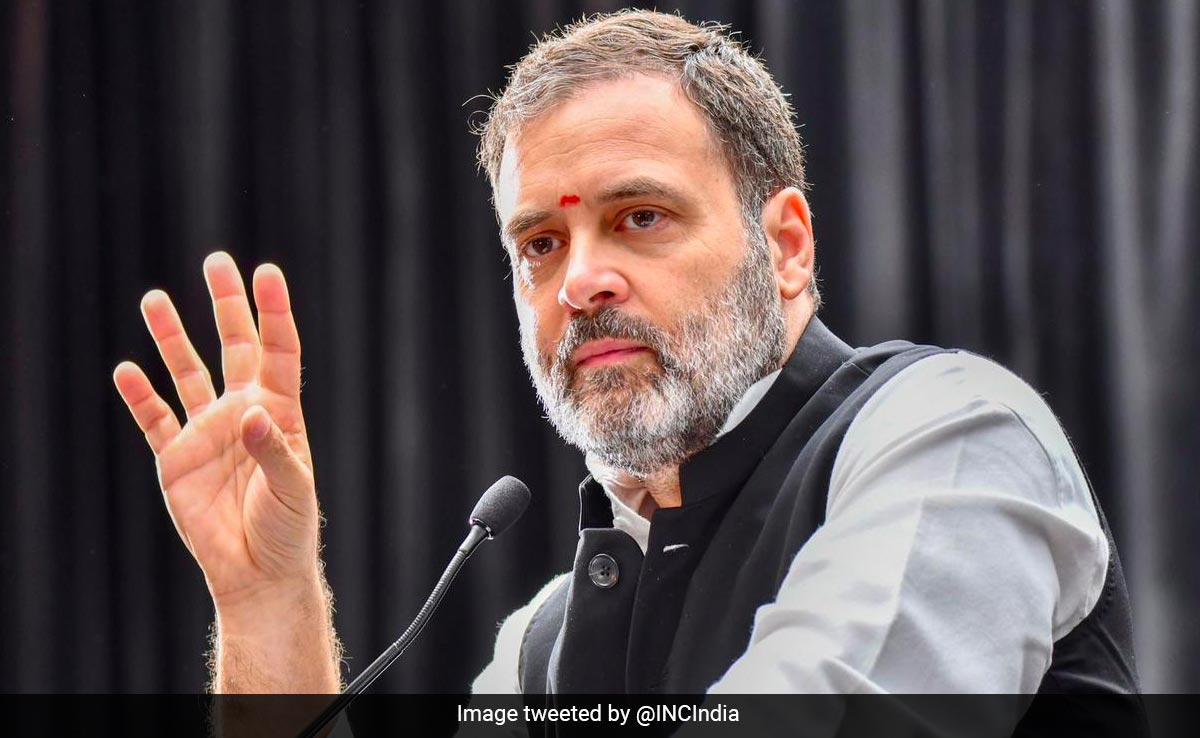 "Collapse Of India's Democracy Will Impact World": Rahul Gandhi In US