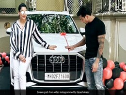 Bipasha Basu And Karan Singh Grover Bring Home Swanky New Audi Bipasha Basu And Karan Singh Grover Bring Home Swanky New Audi