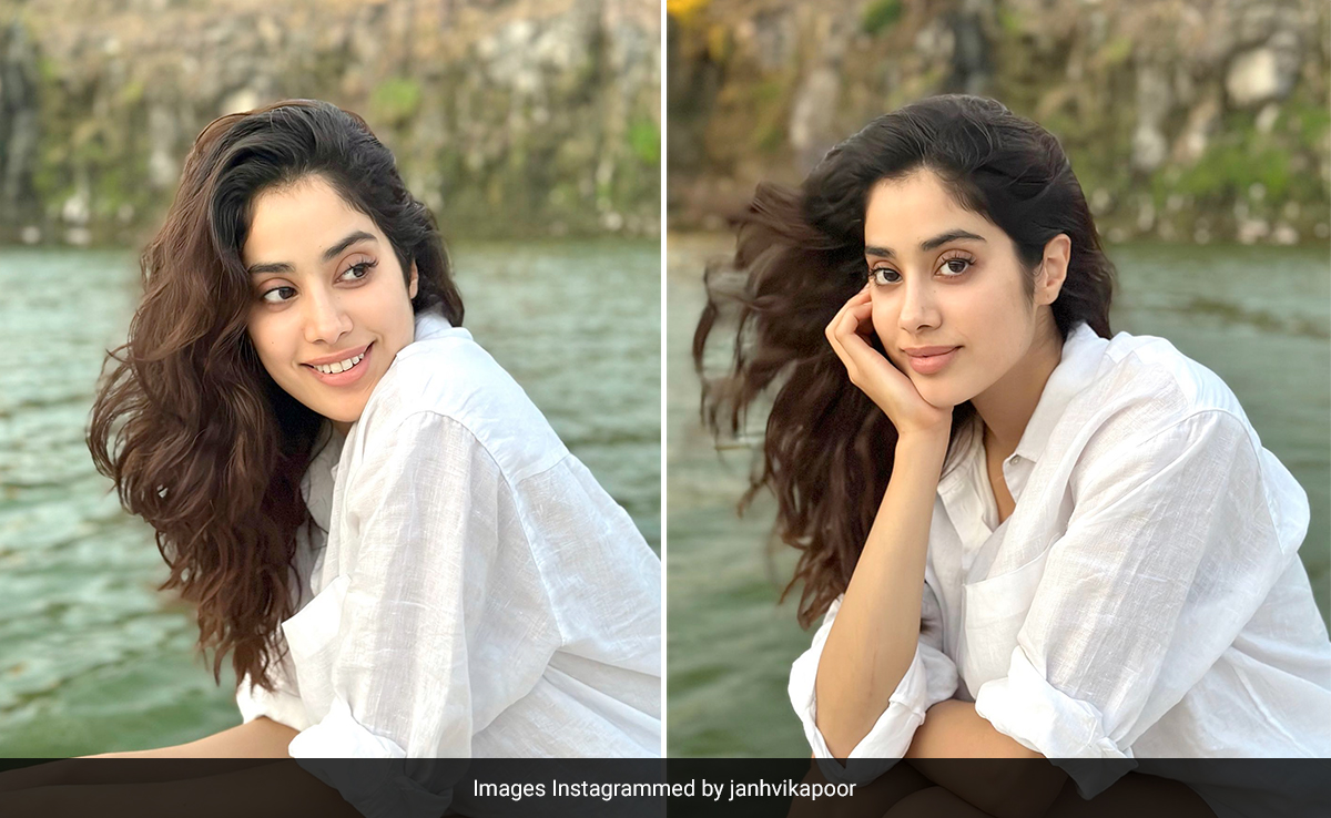 We Can't Imagine Waking Up With A Fresh-Face Glow Like Janhvi Kapoor's On A Holiday