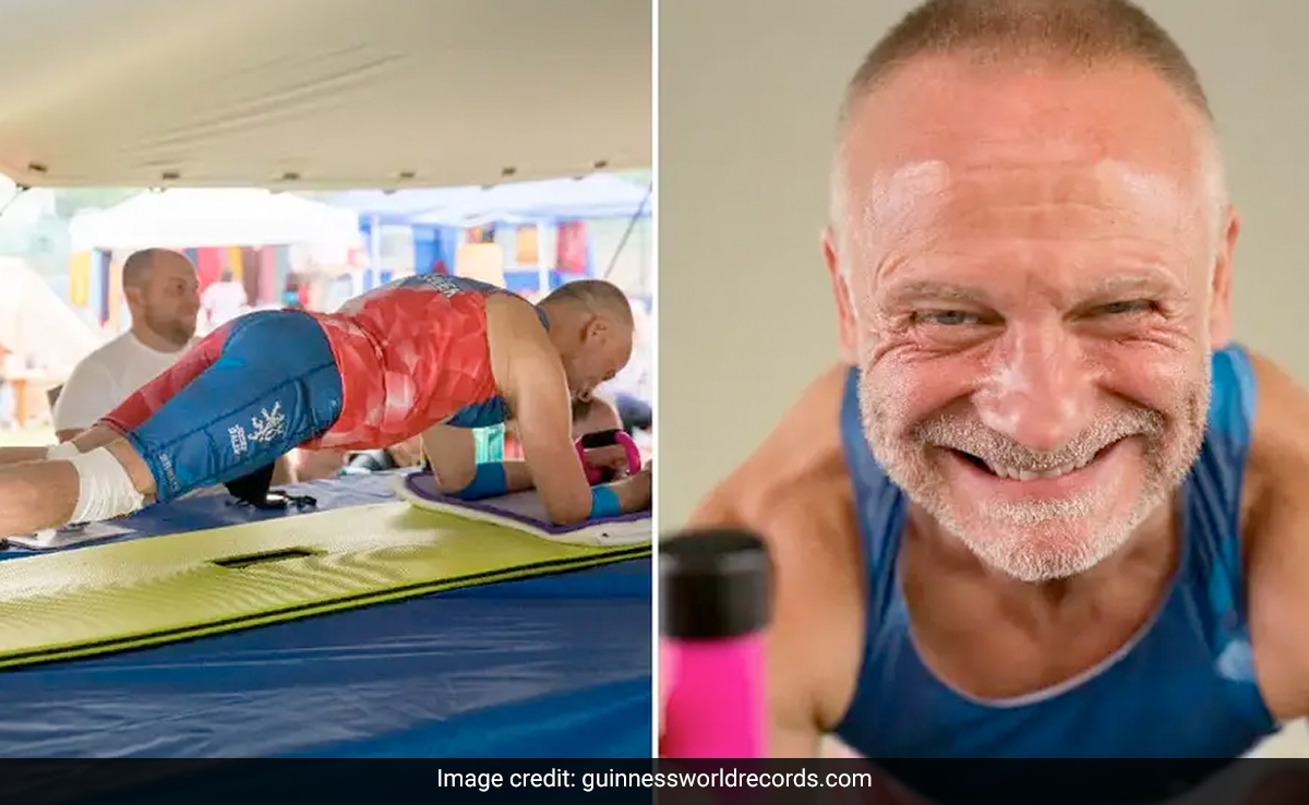 Watch: Czech Man Holds Plank Position For Over 9 Hours, Breaks World Record