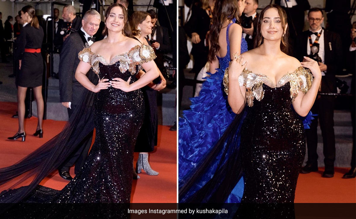 Cannes 2023: Kusha Kapila Makes Her Red Carpet Debut As Starry As Her Gown