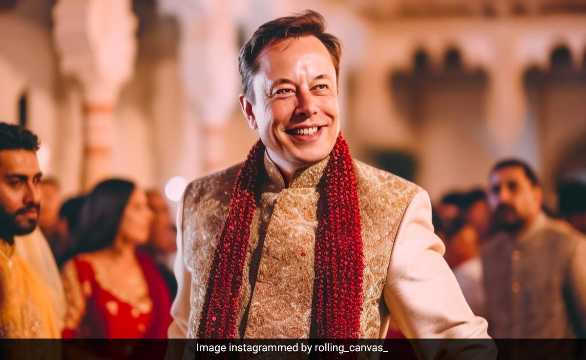 "I Love It": Elon Musk's Reaction After AI Transformed Him As Indian Groom