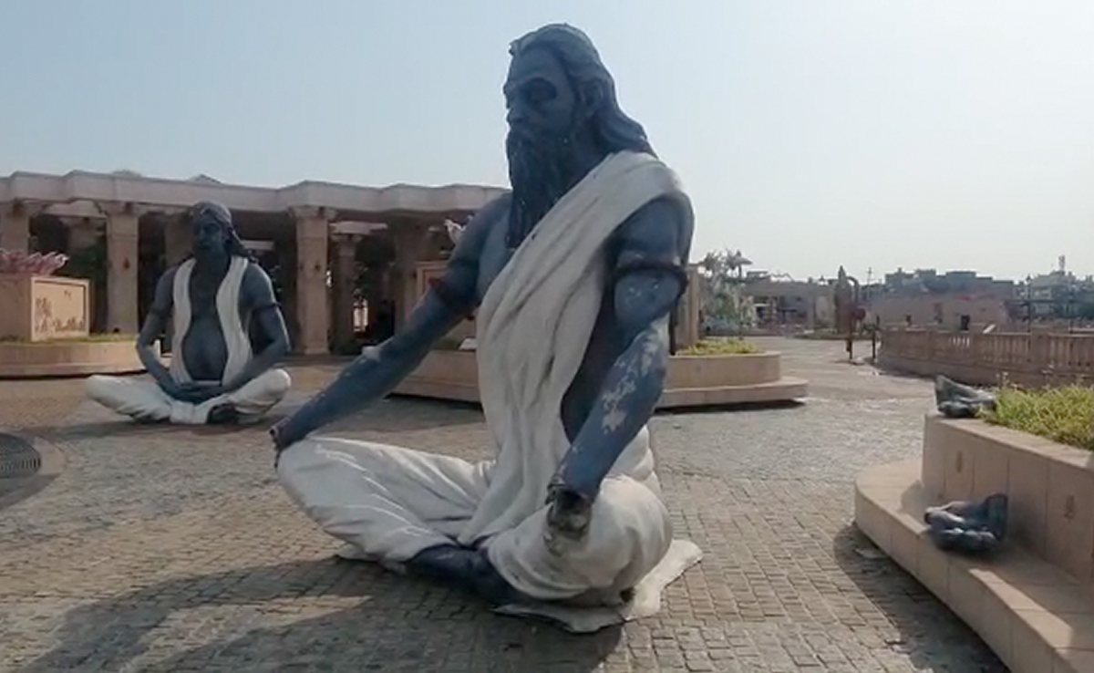2 Dead In Ujjain Thunderstorm, Statues Damaged In Mahakal Lok Corridor
