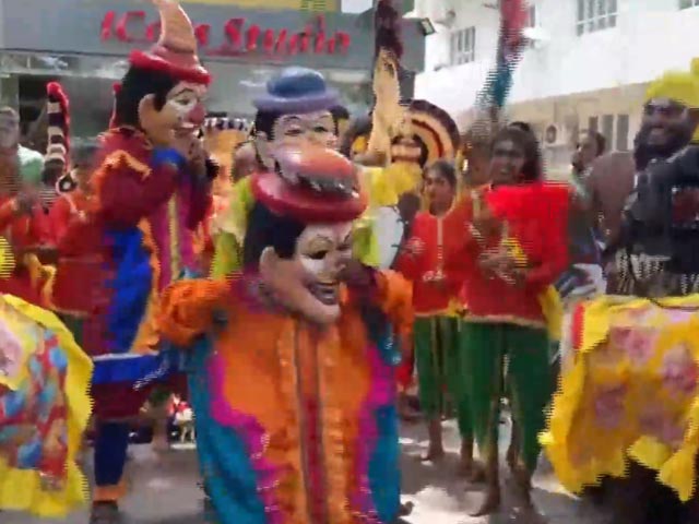 Celebrations At Karnataka Congress Office In Bengaluru