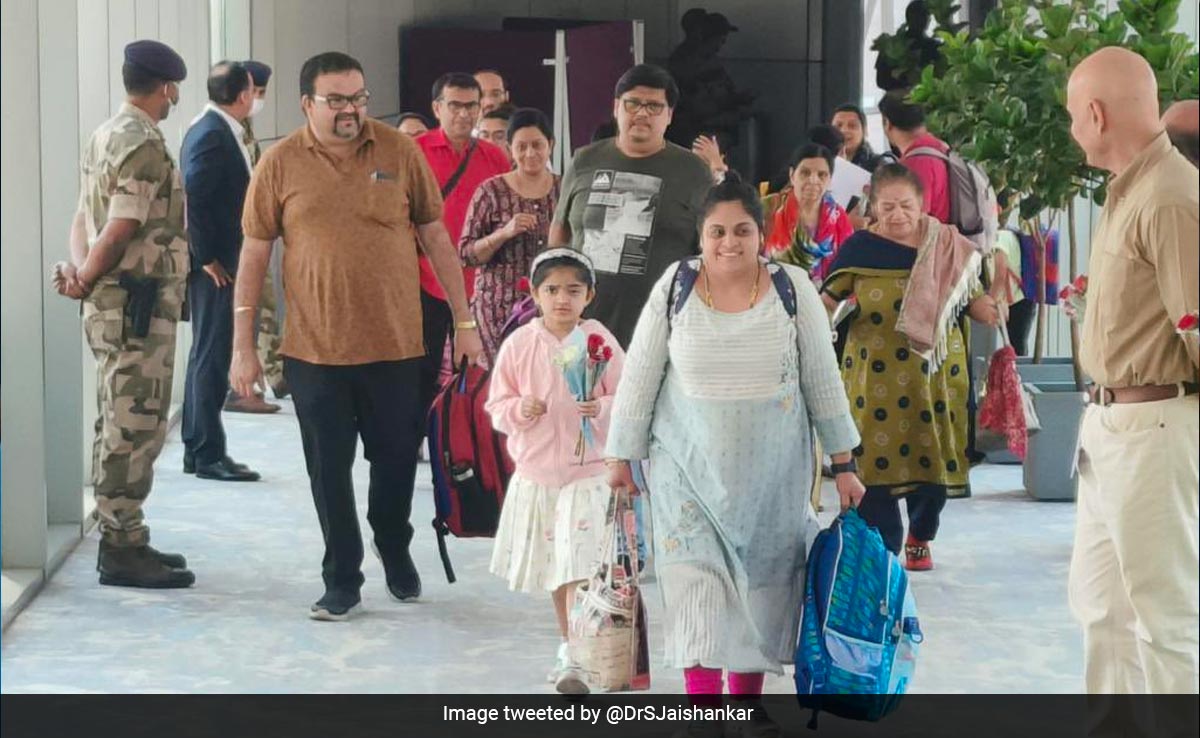 Operation Kaveri: 231 Indians Evacuated From Sudan Land In Ahmedabad