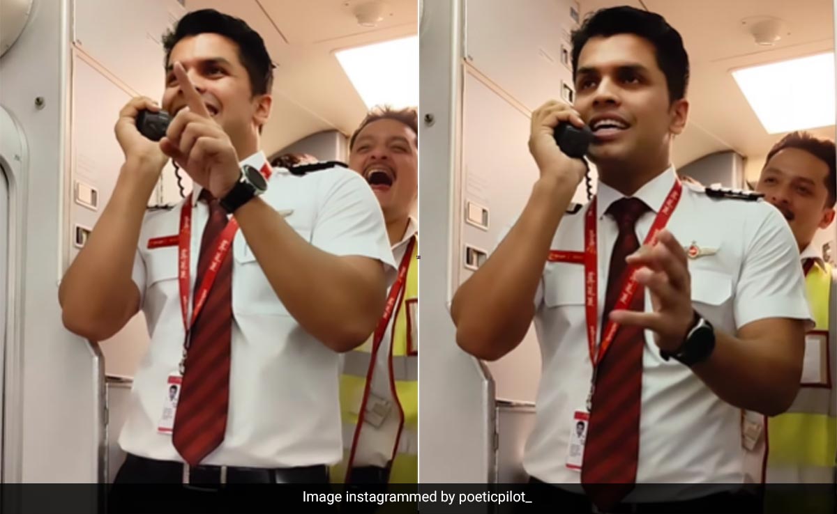 Watch: SpiceJet Pilot's Funny Announcement On Bangkok-Bound Flight Leaves Internet In Splits
