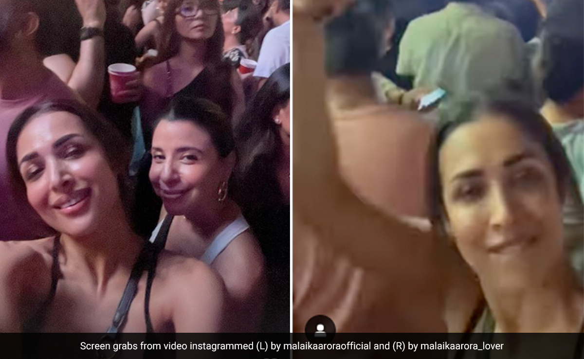 Malaika Arora Had This Much Fun At The Backstreet Boys' Mumbai Concert. Watch