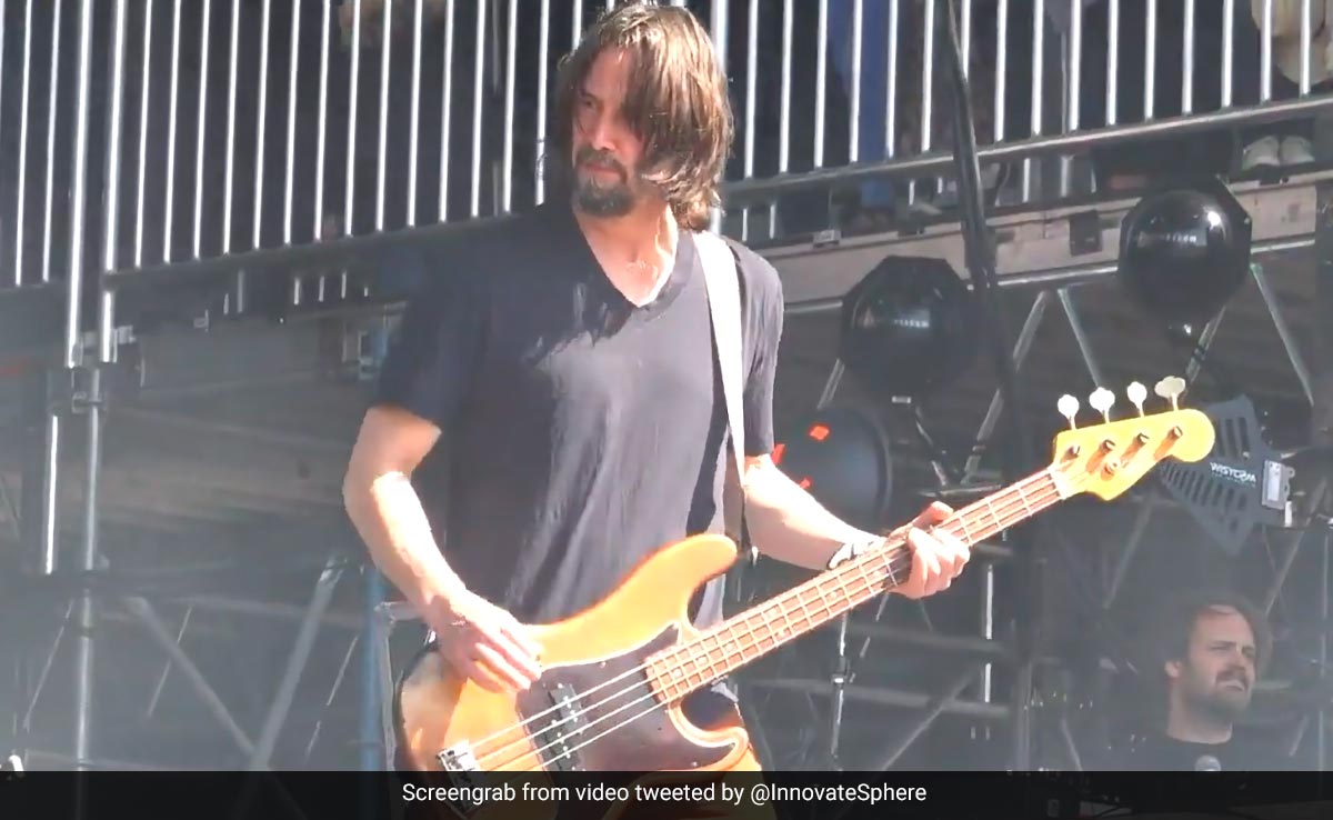 Watch: Keanu Reeves Turns Bassist, Performs With Dogstar Band After 20 Years