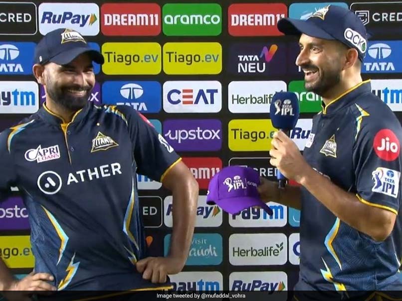 Sunil Gavaskar Makes 'Purple Cap' Gaffe. GT Star's Response Is Priceless