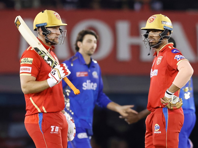 PBKS vs MI, IPL 2023 Live Updates: Liam Livingstone, Jitesh Sharma Steer Punjab Kings To 214/3