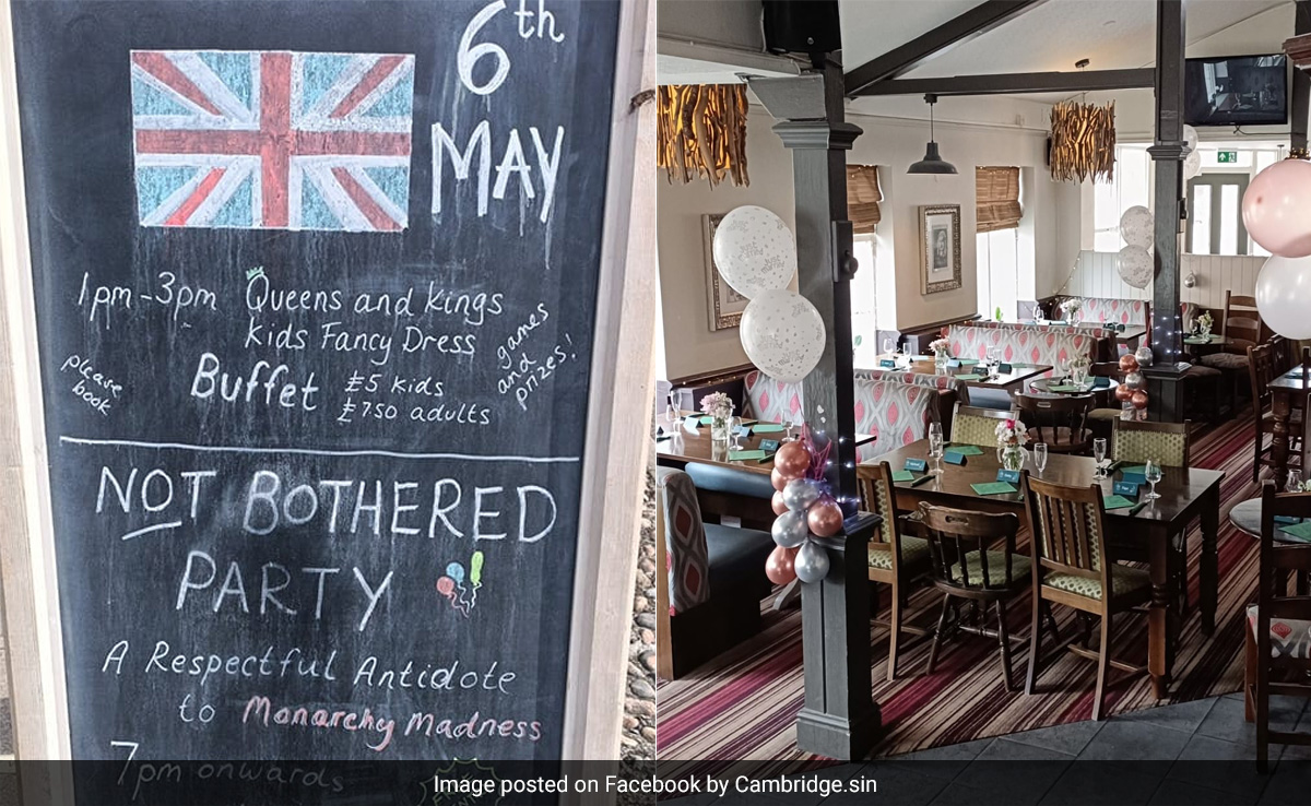 King Charles' Coronation: British Pub Hosts 'Not Bothered Party' As An 'Antidote To Monarchy Madness'