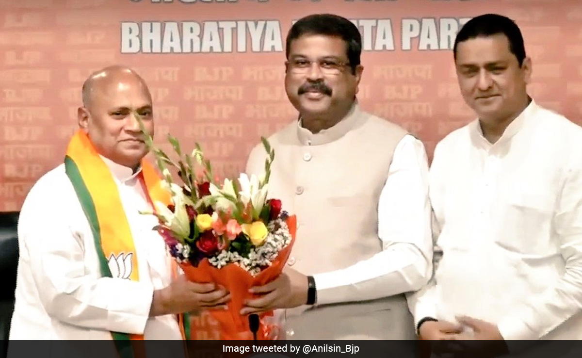Nitish Kumar's Party's Ex-President RCP Singh Joins BJP