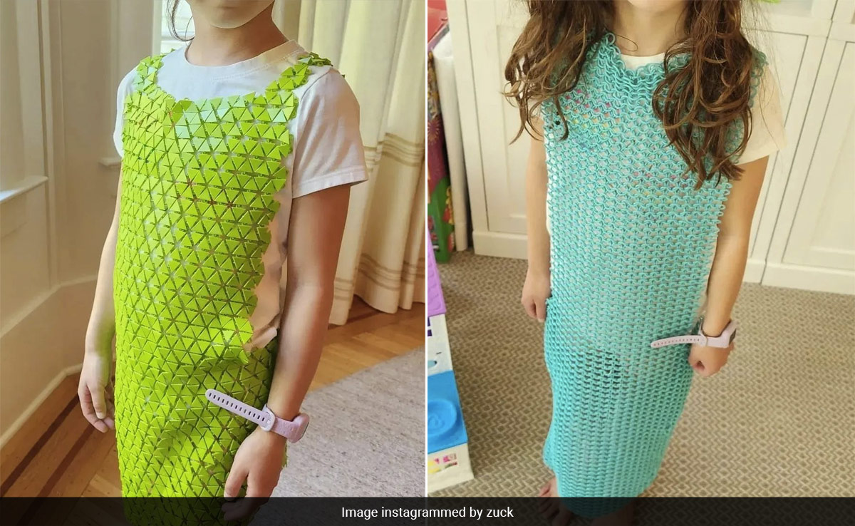 Girl Dads Of The Internet, Take Note. Mark Zuckerberg Is Sewing 3D Printed Dresses For His Daughters