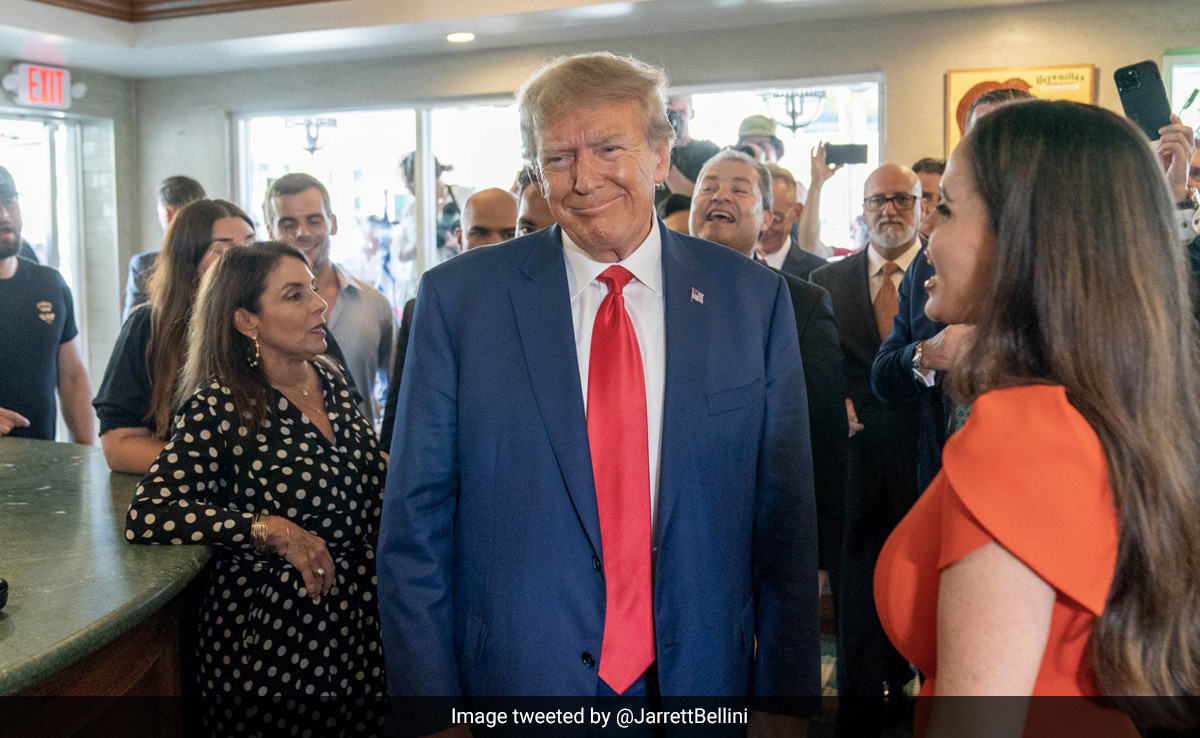 Donald Trump Promised "Food For All" At Cafe But Left Without Paying, His Team Refutes