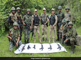22 Weapons Recovered On 4th Day Of Joint Combing Operations In Manipur 22 Weapons Recovered On 4th Day Of Joint Combing Operations In Manipur
