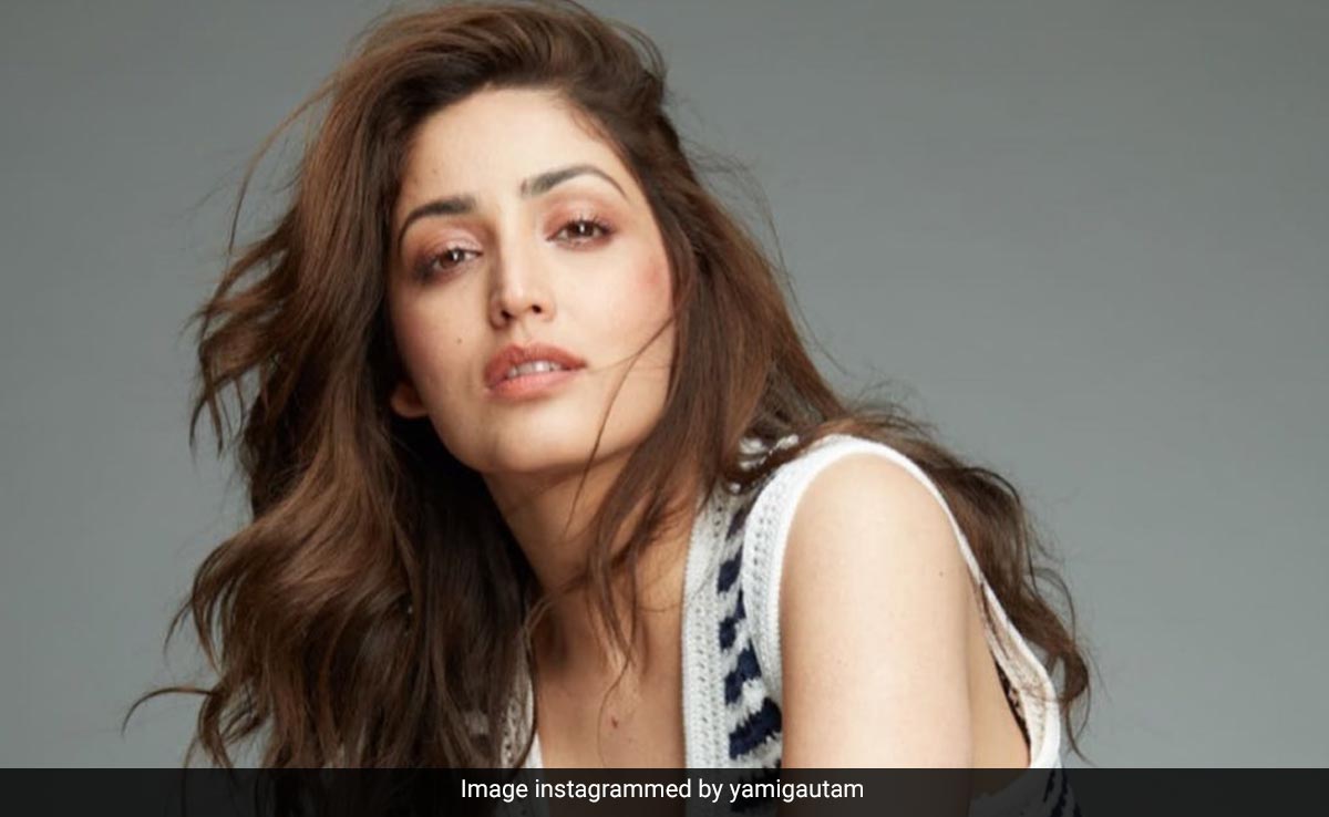 Yami Gautam's Striped Crochet Coords Were Made For Breezy Days On The Beach