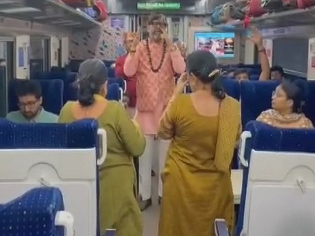 International Yoga Day पर भोपाल में Vande Bharat ट्रेन में भी चला योग का सेशन