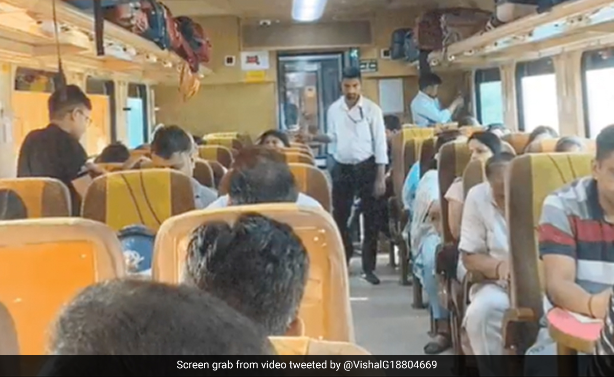 Man Claims Booked Vande Bharat Ticket, But Travelled In Another Train With "Worst" Services
