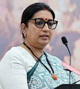 पीएम मोदी की अमेरिका यात्रा से रक्षा, नवीकरणीय ऊर्जा के क्षेत्र को मिलेग नई उड़ान : स्मृति ईरानी